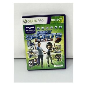 Kinect Sports: Season Two 2 (Microsoft Xbox 360) With Manual Tested